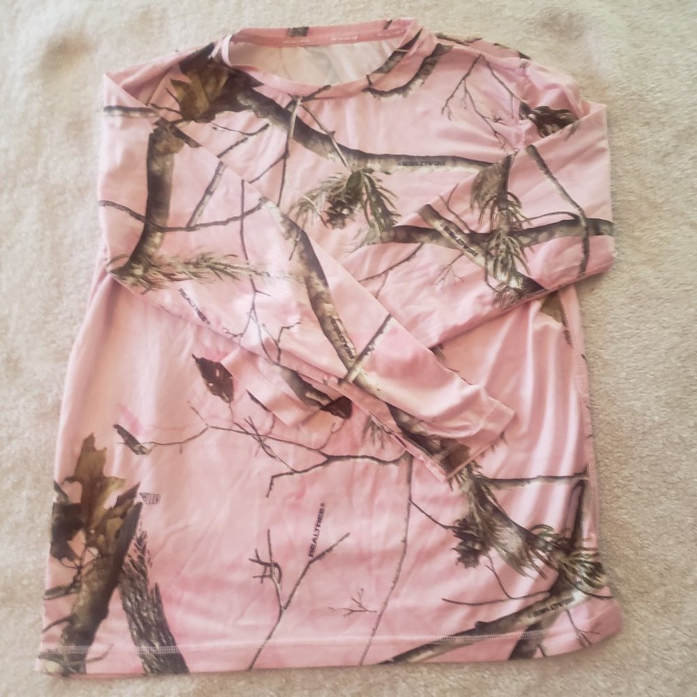 RealTree Pink Camo Long Sleeve